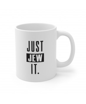 Just Jew It Funny Jewish Mug Proud Judaism Coffee Cup
